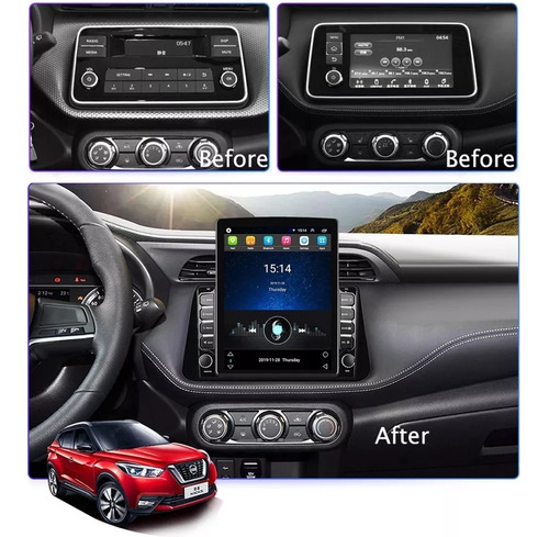 Estereo Nissan Kicks Megapantalla Android Radio Wifi Bt Gps