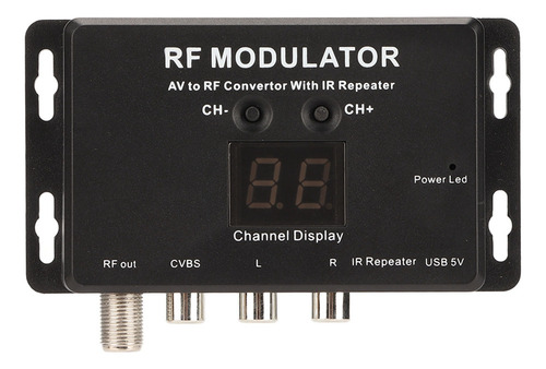 A Conversor Av Para Rf Modular Profissional Pal Ntsc 21