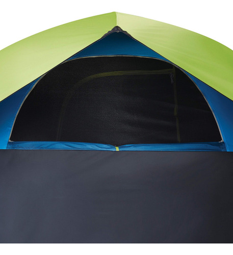 Carpa Coleman Sundome Coleman Habitación Oscura - Verde/negro/verde Azulado