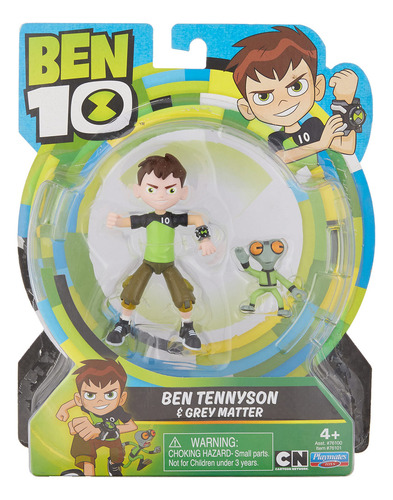 Muñeco Básico De Ben 10, ben Y La Materia Gris