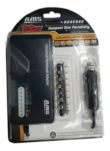Imagen 1 de 1 de Adaptador Ac Universal (cargador) 90w