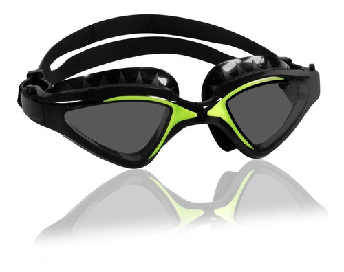 Goggles Para Natacion Modelo Leopardo Verde Marca Escualo