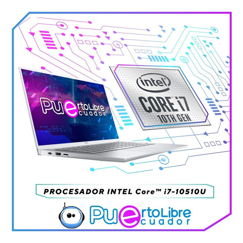 T U R B O Dell Intel Core I7 10ma 8gb + 512gb Ssd + Regalos
