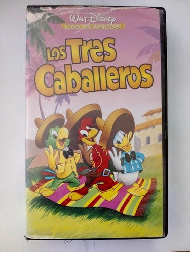 Vhs De Disney Los Tres Caballeros 1944