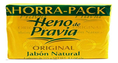 Pack De 4 Jabones Naturales Heno De Pravia 115g C/u Fk