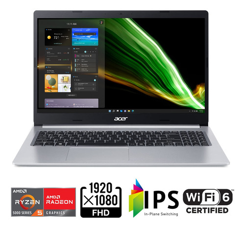Acer Aspire 5 A515-45-r74z Laptop Delgada Con Ips Full Hd