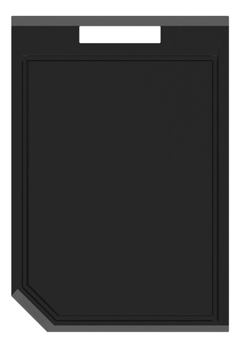 Imagen 4 de 7 de Tabla De Corte Tramontina Churrasco Black En Polipropileno N