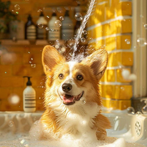 Dispensador Automático De Jabón Para Perros Espumador De Cha