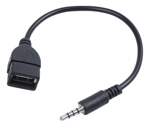 Conector Usb De Cristal, Auxiliar, Conector De 3,5 Mm Para C
