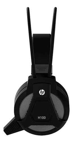 Imagen 2 de 9 de Auricular Gamer Hp H100 Pc Notebook Microfono X2 Jack Indep.