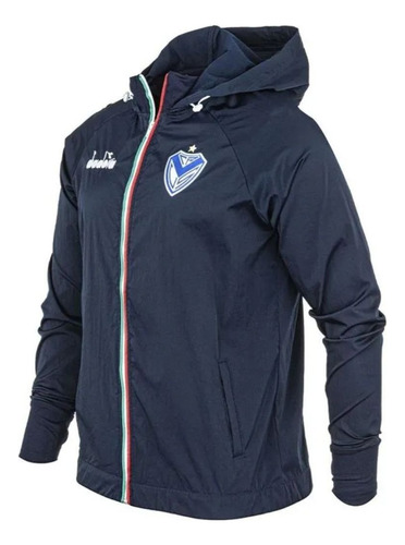 Campera Diadora Entrenamiento Club Velez Rompeviento