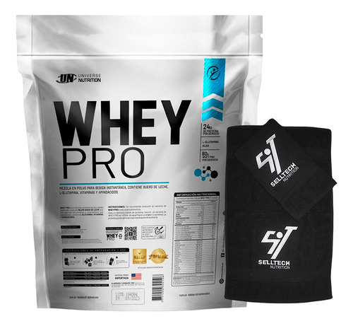Universe Nutrition Whey Pro 5kg Cookies & Cream+toalla