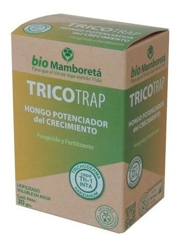 Fungicida Orgánico Mamboretá® Trichoderma Tricotrap Bio 30gr