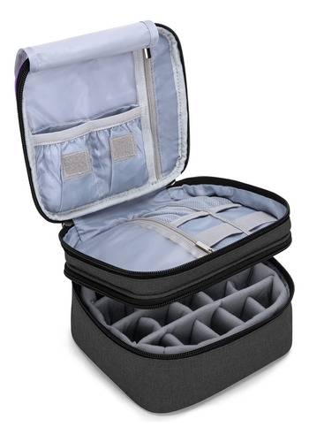 Luxja Nail Polish Carrying Case - Holds 20 Bottles 15ml - 0