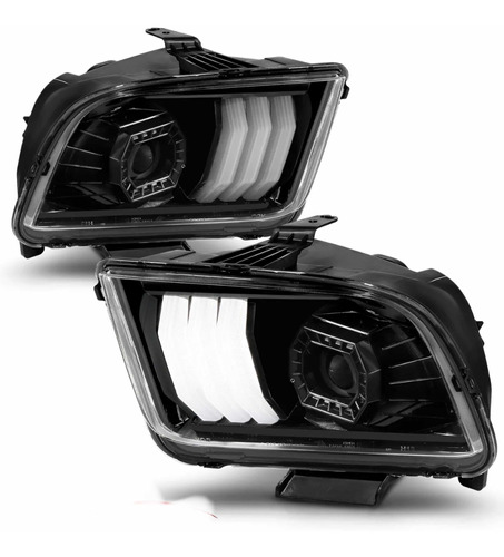 Faros De Ford Mustang 2005/2009