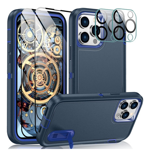 Funda Joytra Para iPhone 14 Pro Max Kick C/cam Pant Blue