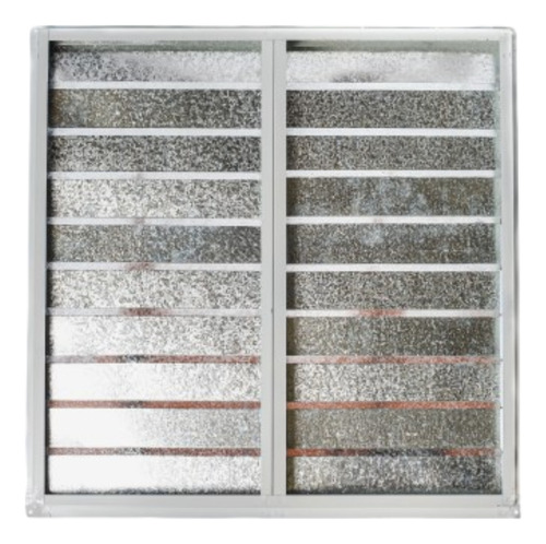 Persiana Metalica Movil Para Extractor De Aire O Conductos De 100 Cm Gatti Ventilación