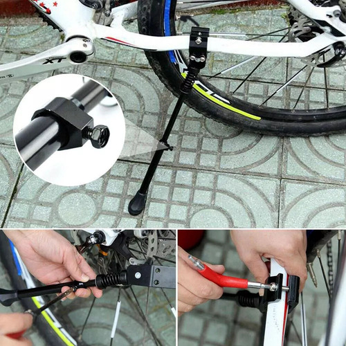 Suporte De Bicicleta Ajustável Em Liga Metálica