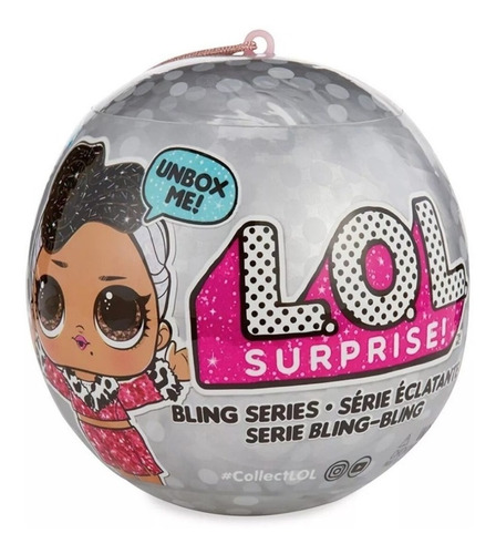 Muñeca Lol Surprise Bling Doll Figura Sorpresa L.o.l Wabro 