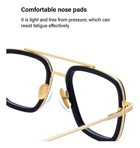 Carezza 9018 Metal Gafas Blue Cut 2da Selección Adultos