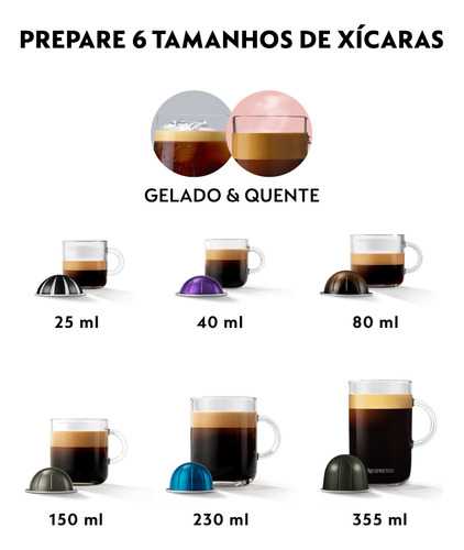 Cafeteira Nespresso Vertuo Pop Pantone Edição Limitada 110v