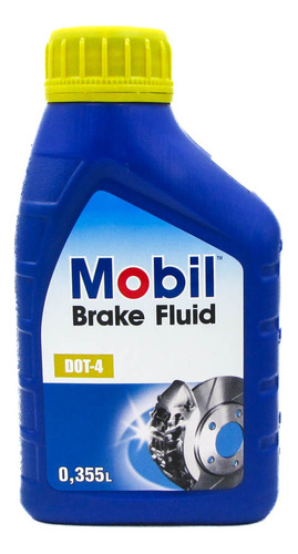 Liquido De Freno Dot4 Mobil 355 Ml