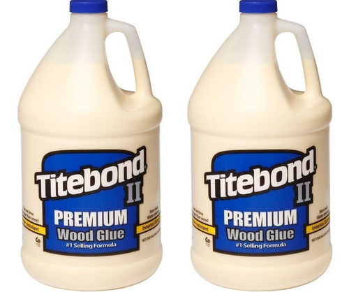 Titebond Ii Premium Pegamento Para Madera Galon - 3 Piezas (Usado)