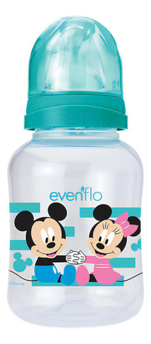 Biberon Evenflo 7224 Disney Micro Air Vents 0-3m 120ml/4oz Color Azul