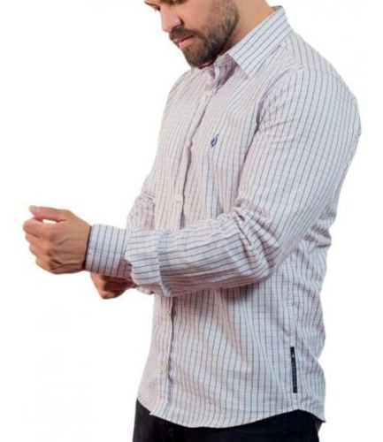 Camisa Quadriculada - Scacchi Rosa 3-g