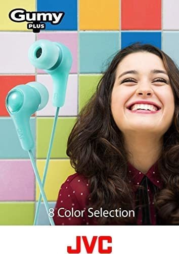 Fones De Ouvido Jvc Gumy In Ear Com Pacote De Papel, Som Po
