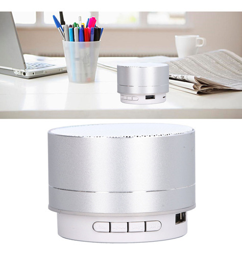 Parlante Bluetooth Led Mini Tarjeta De Memoria Portátil Colo