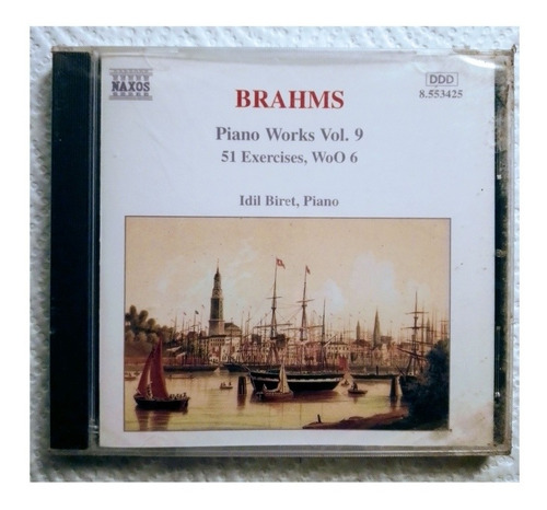 Brahms Idil Biret Ejercicios Para Piano Cd Nuevo