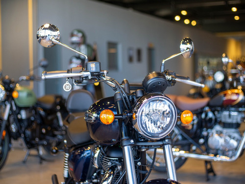 Royal Enfield Meteor 350 Stellar Blue 1er Service Bonificado