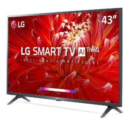 Imagem 2 de 5 de Smart Tv Led LG 43 Polegadas Hd Thinq Ai 43lm6300psb