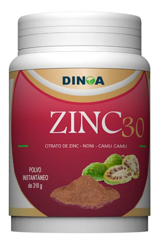 Imagen 1 de 2 de Zinc Crecimiento Acne Memoria Y Mente R Sanitario En Polvo