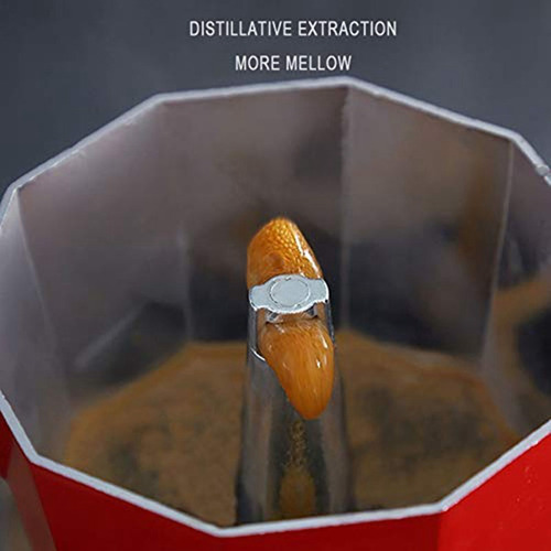 Cafetera De Aluminio Moca, Cafetera Italiana Portátil