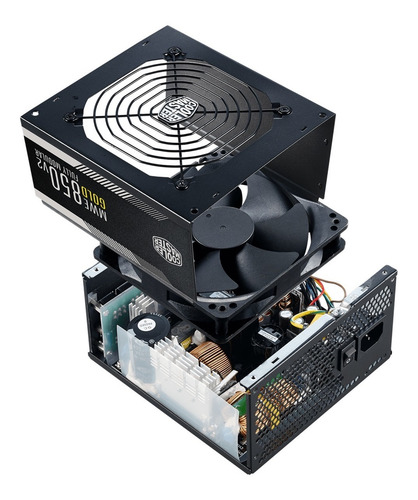 Imagen 9 de 9 de Fuente 850w Coolermaster Mwe 80+ Gold V2 Full Modular