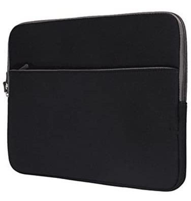 Funda Neopreno Negro Con Cierre Para iPad / Tablet Hasta ...