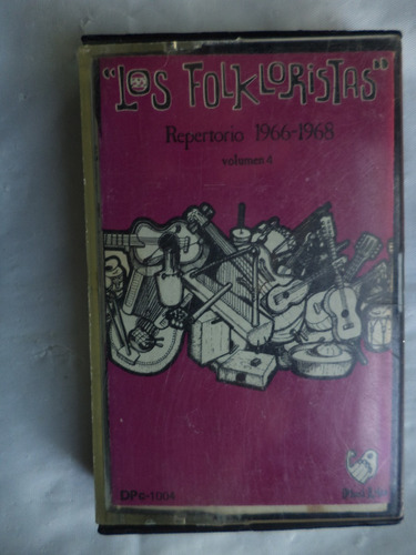 Casete. Los Folkloristas Repertorio 1966-1968