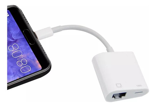 Adaptador Ethernet Lan Otg Usb C A Rj45 Para Google Y Móvil