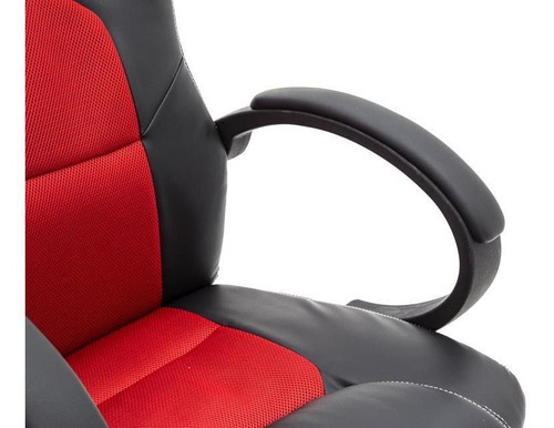 Silla Gamer Spark Negra Color Rojo