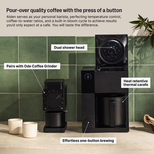 Cafetera Fellow Aiden Precision Para 10 Tazas Con Jarra Térm