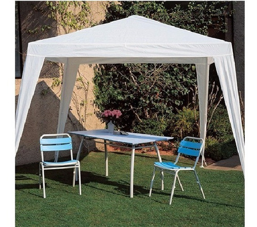 Toldo Carpa Desarmable Blanca Tubería De Hierro Base 3x2 Mts