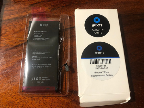Ifixit Kit Cambio De Bateria Reparación Para Iphone 7 Plus