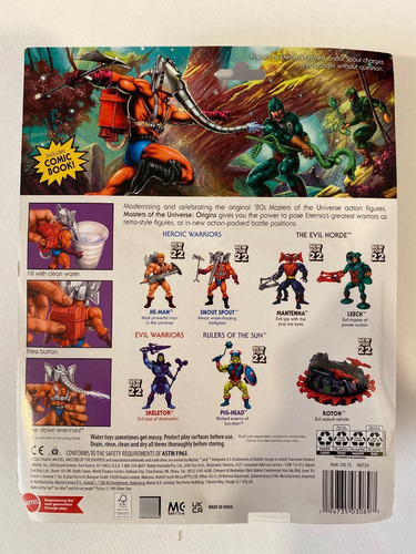Snout Spout Motu Origins Deluxe Figure Set Retro Play Mattel (Usado)