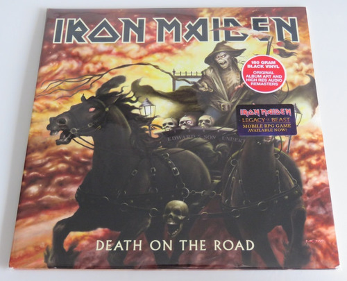 Imagem 1 de 6 de Iron Maiden Death On The Road 2 Lp Vinil 180g Em 12x S Juros