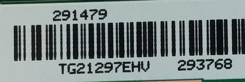 T-con Hisense 291479 / Rsag7.820.11117/roh / Modelo 65a6g (Usado)