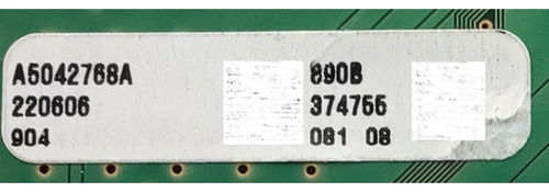 Main Original Sony A-5045-758-a 101227041 Xr-75x90k (Usado)