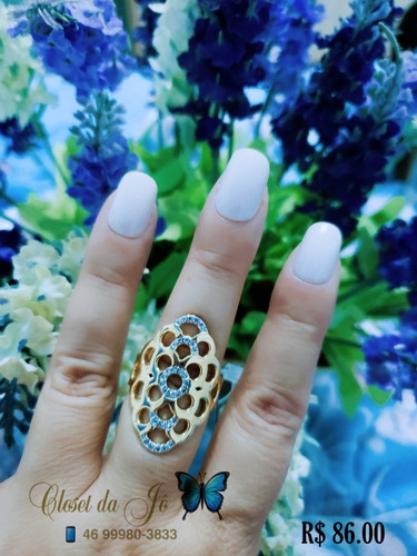 Anel Maxi Bruna Semijoias