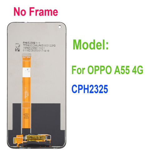 Tela Lcd Sensível Ao Toque Para Oppo A55 4g Cph2325